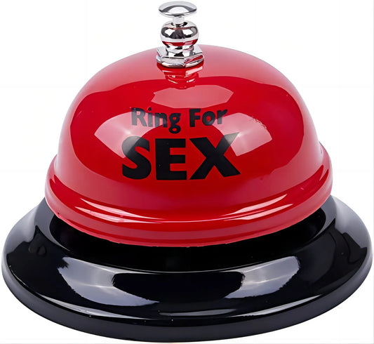 Sex Bell Ring Toy Game Novelty Gift Bachelorette Bachelor Party SM Adult Games Erotic Sex Toys for Couple Flirting